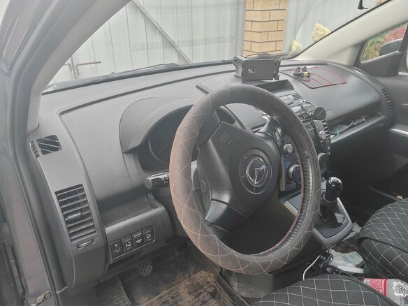 2008 Mazda 5 I (CR) Рестайлинг, серый, 430000 рублей