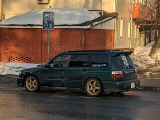 2000 Subaru Forester I Рестайлинг, зелёный, 590000 рублей, вид 3