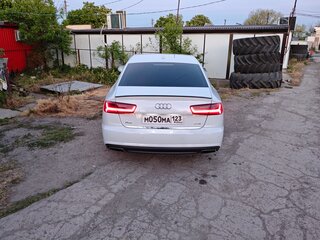 2015 Audi A6 IV (C7) Рестайлинг, белый, 1750000 рублей, вид 4