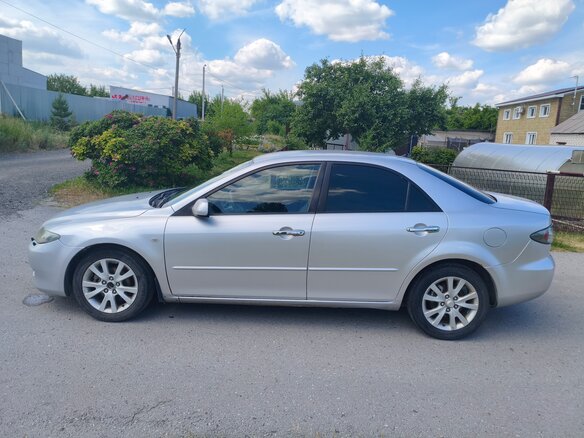 2007 Mazda 6 I (GG) Рестайлинг, серебристый, 379999 рублей - вид 4