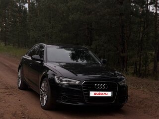 2013 Audi A6 IV (C7), чёрный, 1500000 рублей, вид 2