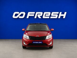 2011 Kia Rio III, красный, 789050 рублей, вид 3