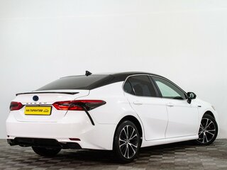 2018 Toyota Camry US Market VIII (XV70), белый, 2459000 рублей, вид 4