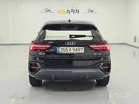 2023 Audi Q3 Sportback 35 TDI II (F3), чёрный, 2476000 рублей, вид 4