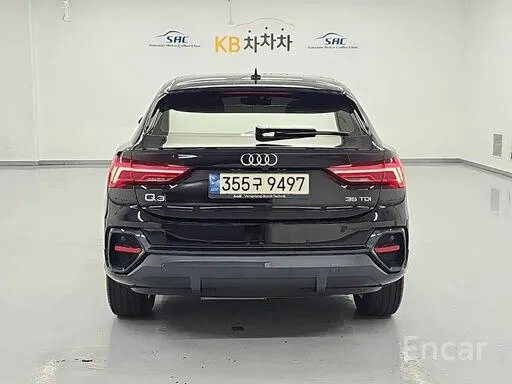 2023 Audi Q3 Sportback 35 TDI II (F3), чёрный, 2476000 рублей - вид 3