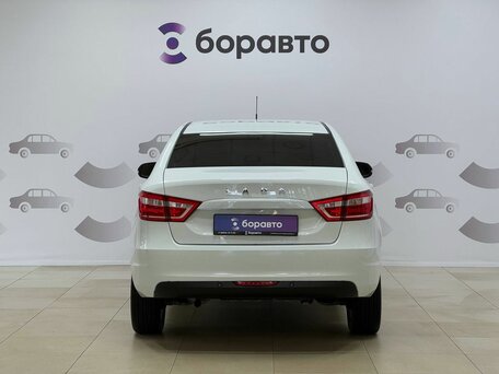 2021 Lada (ВАЗ) Vesta I, белый, 1030000 рублей, вид 4