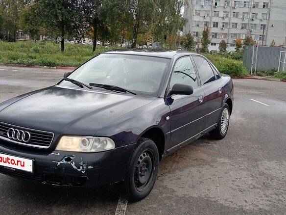 1999 Audi A4 I (B5) Рестайлинг, синий - вид 1