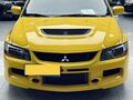 2008 Mitsubishi Lancer Evolution X, жёлтый