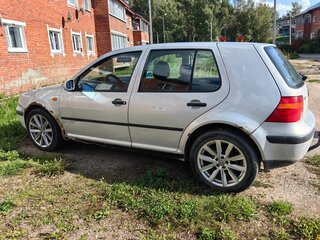 1999 Volkswagen Golf IV, серебристый, 150000 рублей, вид 4
