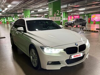 2016 BMW 3 серии 320i xDrive VI (F3x) Рестайлинг, белый, 1700000 рублей, вид 4