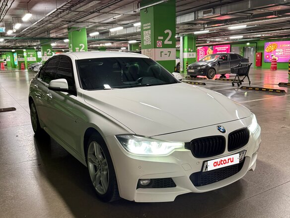 2016 BMW 3 серии 320i xDrive VI (F3x) Рестайлинг, белый, 1700000 рублей - вид 3