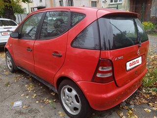 1999 Mercedes-Benz A-Класс 140 I (W168), красный, 245000 рублей, вид 4