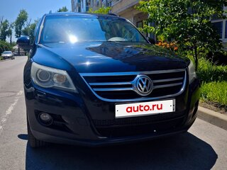2009 Volkswagen Tiguan I, чёрный, 900000 рублей, вид 1