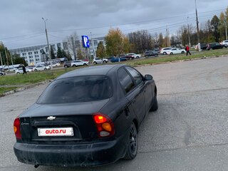 2008 Chevrolet Lanos I, чёрный, 73000 рублей, вид 3