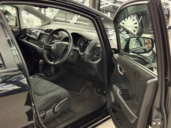 2009 Honda Fit II, чёрный - вид 4
