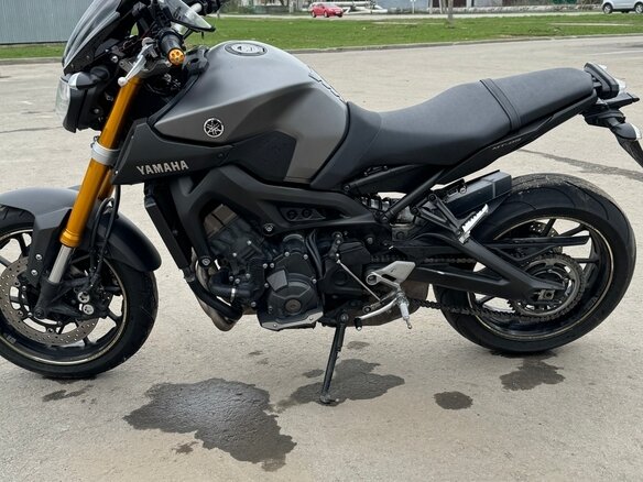 2015 Yamaha MT-09 (FZ-09), серебристый, 650000 рублей - вид 3