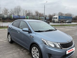 2014 Kia Rio III, голубой, 950000 рублей, вид 3