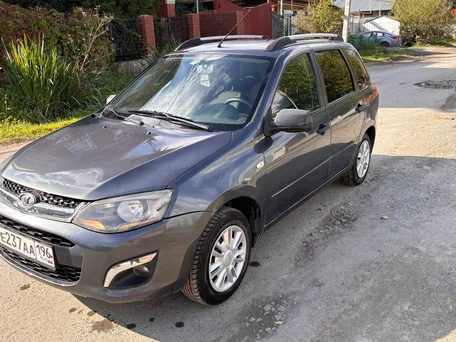 2017 Lada (ВАЗ) Kalina II, серый, 345000 рублей, вид 1