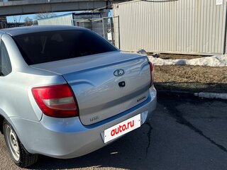 2014 Lada (ВАЗ) Granta I, серебристый, 370000 рублей, вид 3