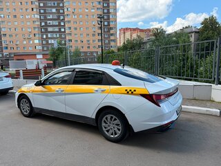 2021 Hyundai Elantra VII (CN7), белый, 1500000 рублей, вид 4
