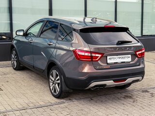2019 Lada (ВАЗ) Vesta SW Cross I, голубой, 899000 рублей, вид 3