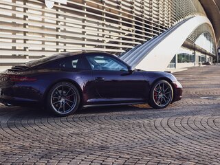 2013 Porsche 911 Carrera 4S VII (991), фиолетовый, 7900000 рублей, вид 5