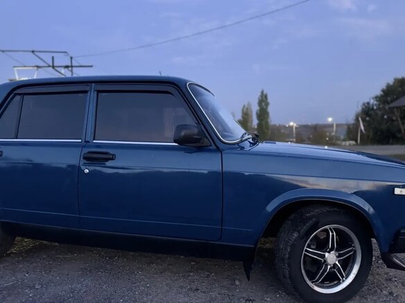 2008 Lada (ВАЗ) 2107, синий, 170000 рублей - вид 7