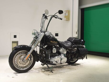 2007 Harley-Davidson Fat Boy, чёрный, 977000 рублей, вид 4