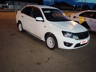 2017 Lada (ВАЗ) Granta I, белый, 289000 рублей, вид 4