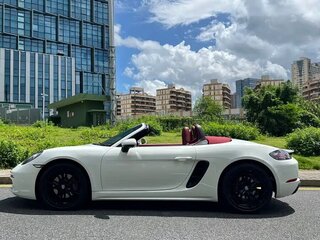 2022 Porsche Boxster IV 718 (982), белый, 7474000 рублей, вид 4