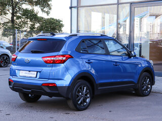 2020 Hyundai Creta I Рестайлинг, синий, 1644000 рублей, вид 4