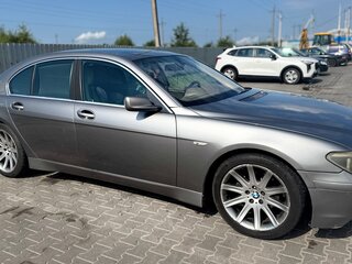 2002 BMW 7 серии 730d IV (E65/E66), серый, 750000 рублей, вид 4