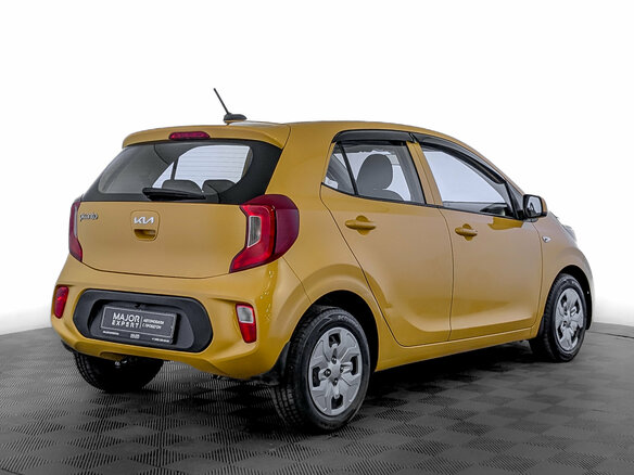2022 Kia Picanto III Рестайлинг, жёлтый, 1685000 рублей - вид 4