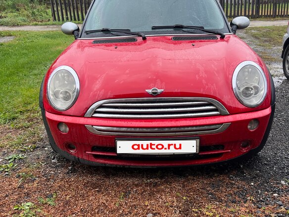 2006 Mini Hatch Cooper I (R50), красный, 530000 рублей