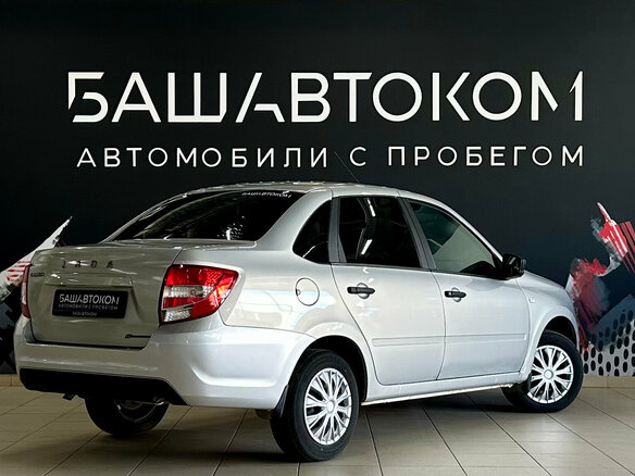 2019 Lada (ВАЗ) Granta I Рестайлинг, серебристый, 499000 рублей - вид 3