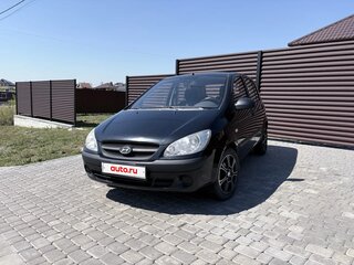 2010 Hyundai Getz I Рестайлинг, чёрный, 430000 рублей, вид 1