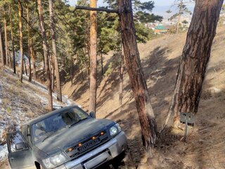 1997 Nissan Safari V (Y61), зелёный, 600000 рублей, вид 2