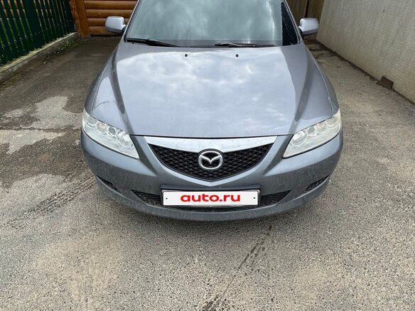 2004 Mazda 6 I (GG), серый, 320000 рублей