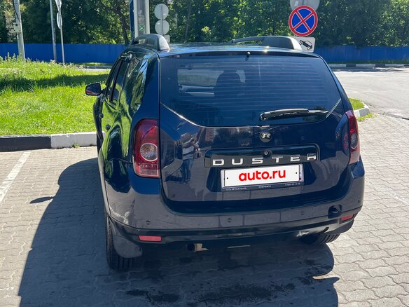 2014 Renault Duster I, синий - вид 3