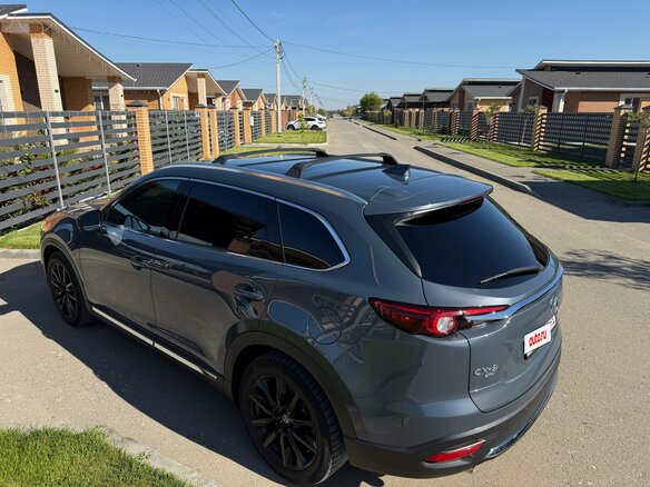 2020 Mazda CX-9 II Рестайлинг, синий, 5200000 рублей - вид 3