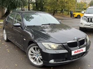 2007 BMW 3 серии 320i V (E90/E91/E92/E93), чёрный, 650000 рублей, вид 3