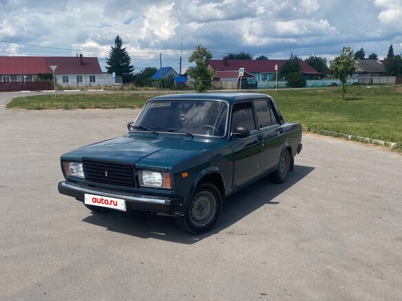 2001 Lada (ВАЗ) 2107, синий, 80000 рублей