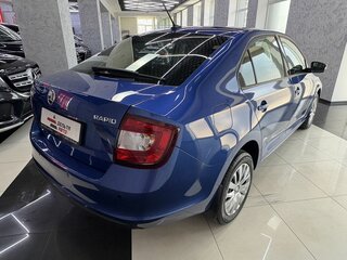 2019 Skoda Rapid I Рестайлинг, синий, 1425000 рублей, вид 5