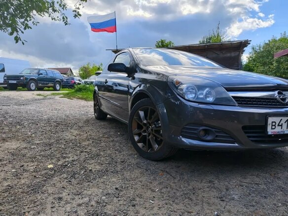 2008 Opel Astra GTC H Рестайлинг, серый, 450000 рублей - вид 2