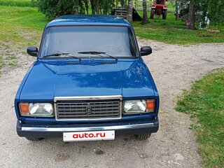 2002 Lada (ВАЗ) 2107, синий, 300000 рублей, вид 1