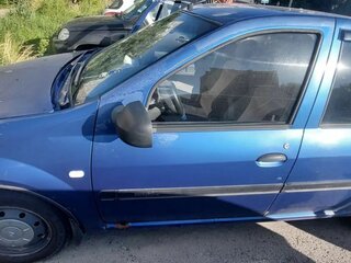 2008 Renault Logan I, синий, 130000 рублей, вид 4
