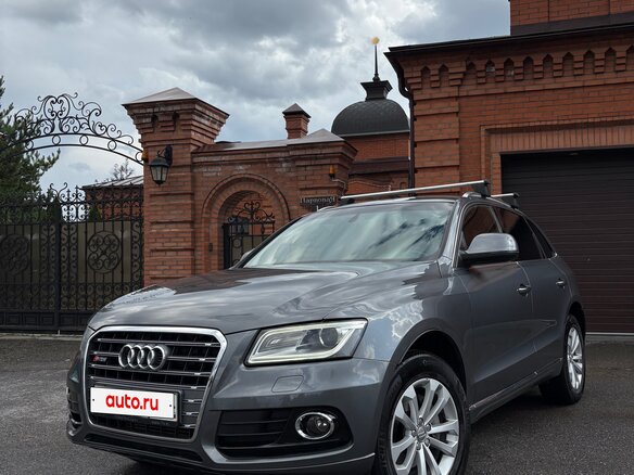 2014 Audi Q5 I (8R) Рестайлинг, серый - вид 1