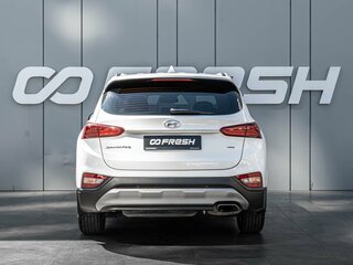 2019 Hyundai Santa Fe IV, белый, 2395000 рублей, вид 4