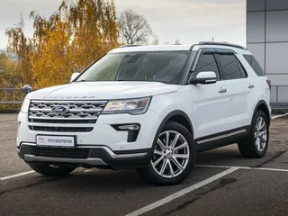 2018 Ford Explorer V Рестайлинг 2, белый, 2799000 рублей, вид 1