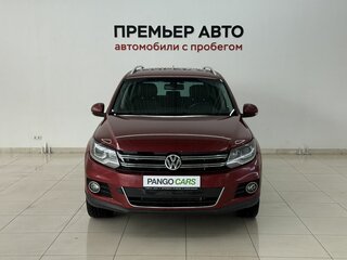 2011 Volkswagen Tiguan I Рестайлинг, красный, 920000 рублей, вид 2